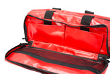 Inside Red Wipe Down Waterproof Paramedic Oxygen Entinox Barrel Bag