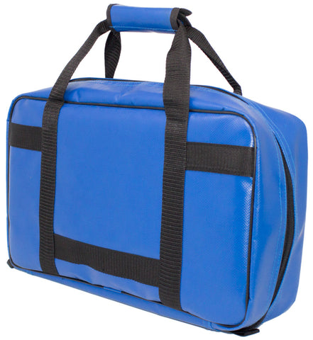 Blue Wipe Down Waterproof First Aid Organiser Compartment Bag