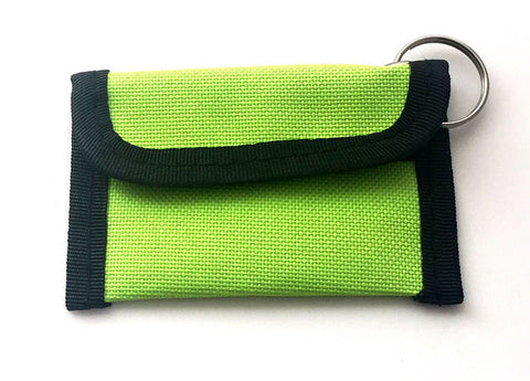 HI Viz Nylon Keyring Pouch