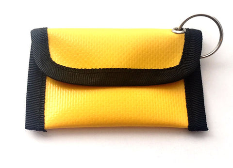 Durabag Yellow Wipedown CPR keyring Pouch