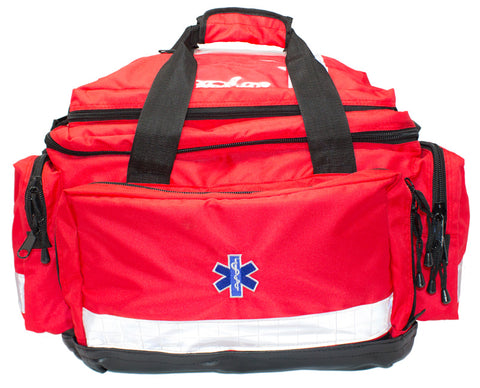 Red Large Paramedic Trauma EMT Holdall First Aid Emergency Bag