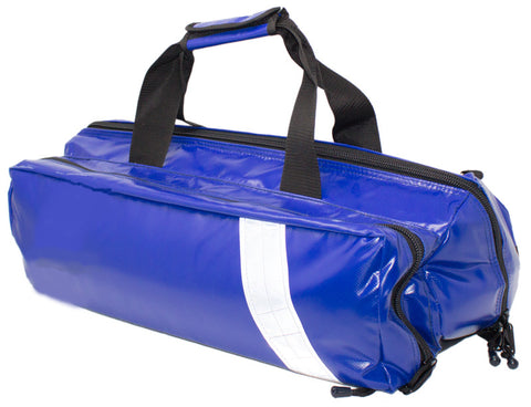 Blue Wipe Down Waterproof Paramedic Oxygen Entinox Barrel Bag