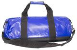 Back View Blue Wipe Down Waterproof Paramedic Oxygen Entinox Barrel Bag