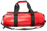 Back View Red Wipe Down Waterproof Paramedic Oxygen Entinox Barrel Bag