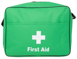 Green Wipedown Waterproof  First Aid Shoulder Bag
