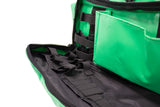Inside Green Large Paramedic Trauma EMT Holdall Emergency Bag