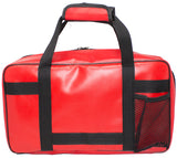 Red Wipe Down Waterproof First Aid Organiser Compartment  Bag