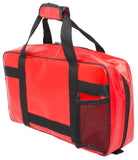 Red Wipe Down Waterproof First Aid Organiser Compartment Bag