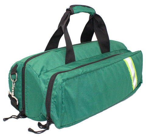 Green Paramedic Oxygen Entonox Barrel Bag Ambulance