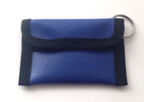 Durabag Blue Wipedown CPR keyring Pouch