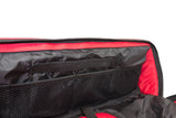 Inside Red Paramedic Oxygen Entonox Ambulance Barrel Bag